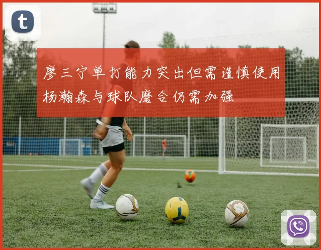 廖三宁单打能力突出但需谨慎使用杨瀚森与球队磨合仍需加强